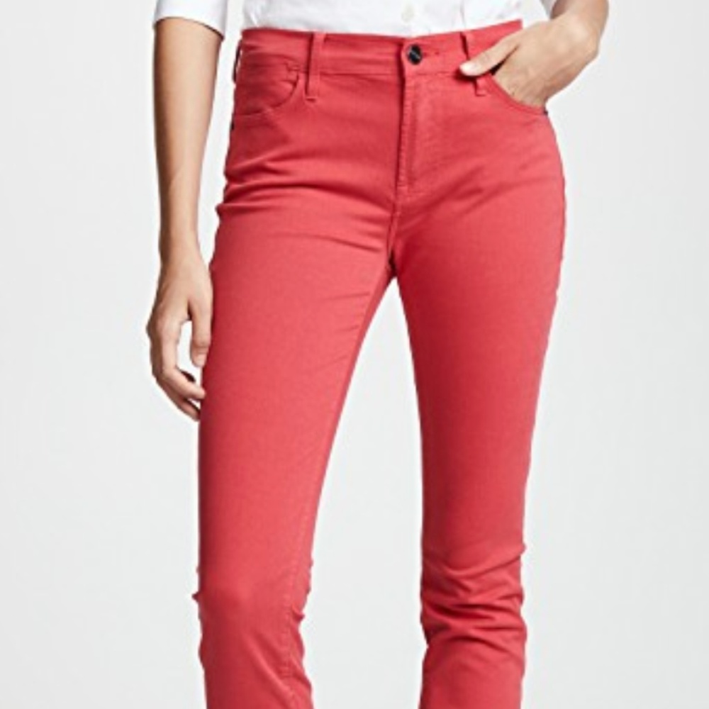 FRAME | NWT Le High Skinny in Vintage Red Sz 25